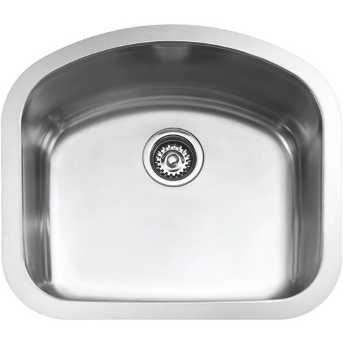 Tarja Submontar Sencilla BE 52.46 D (TU 23.20 D) 58 cm Acero Inox