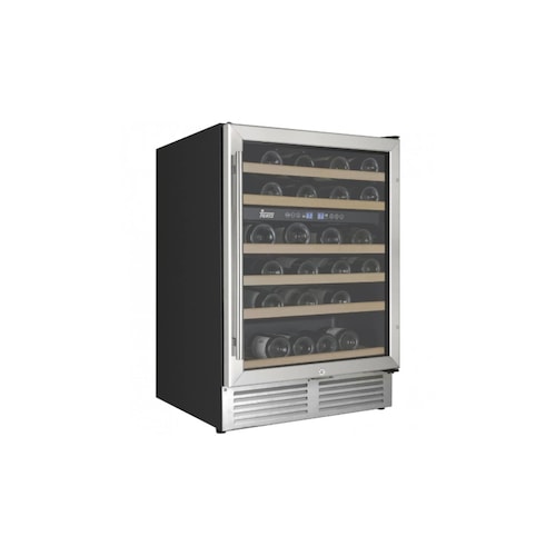 Cava Refrigerador Teka RV 51C para 51 Botellas Acero Inoxidable.