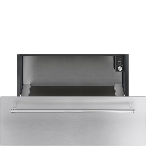 Cajón caliente Empotre Smeg CPRU330X 71 cm y 1.9 p³ Acero Inox.