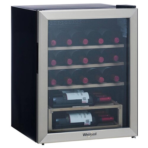 Cava De Vinos Whirlpool De 21 Botellas WW2110S 48 Cms Acero Inoxidable.