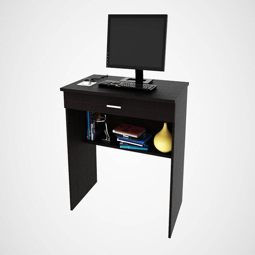 ESCRITORIO 80C MARCA EXCELSIOR COLOR CHOCOLATE.