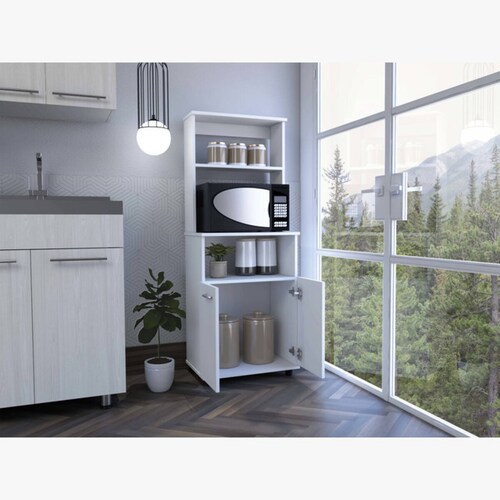Alacena armable modelo Mezzo color Blanca marca Excelsior