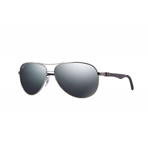  Lentes de Sol Ray Ban Fibra de Carbono RB8313 004/K6 Polarizado Unisex