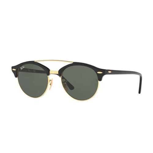 Lentes de Sol Ray Ban Clubround Double Bridge RB4346 901 Unisex