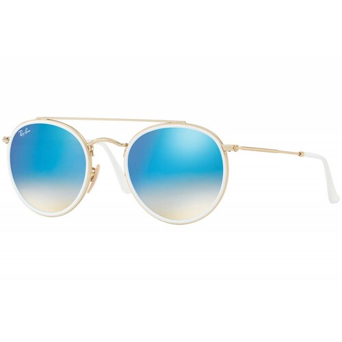 Lentes de sol Ray Ban Round Double Bridge RB3647N 001/4O 51MM Unisex