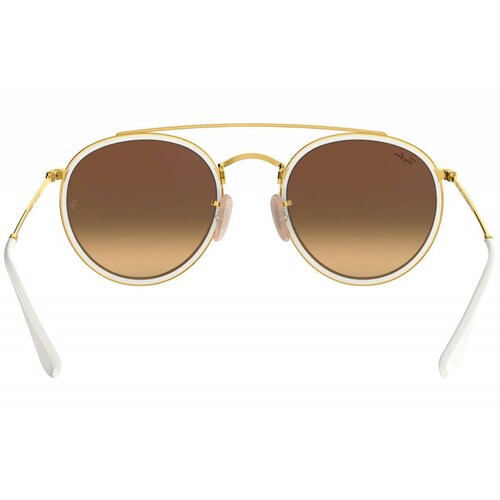 Lentes de sol Ray Ban Round Double Bridge RB3647N 001/4O 51MM Unisex