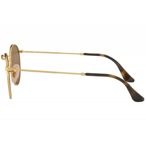 Lentes de Sol Ray Ban Round Flat Lenses RB3447N 001/Z2 Unisex