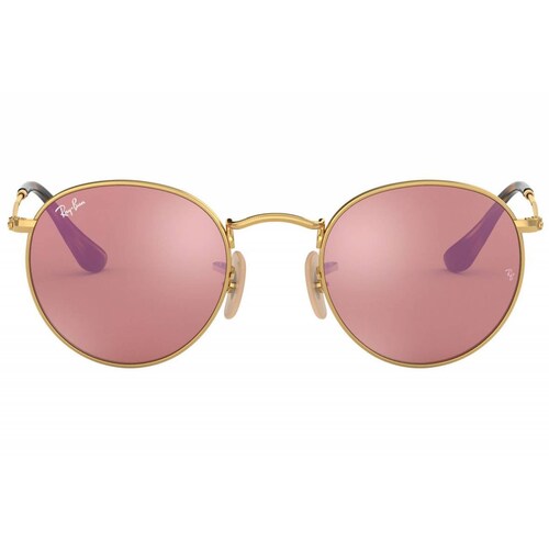Lentes de Sol Ray Ban Round Flat Lenses RB3447N 001/Z2 Unisex