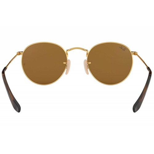 Lentes de Sol Ray Ban Round Flat Lenses RB3447N 001/Z2 Unisex