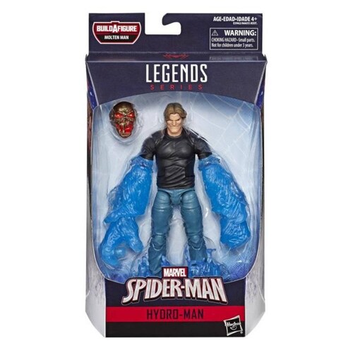Marvel Legends Far from Home Spider-Man Wave Completa BAF Molten Man 