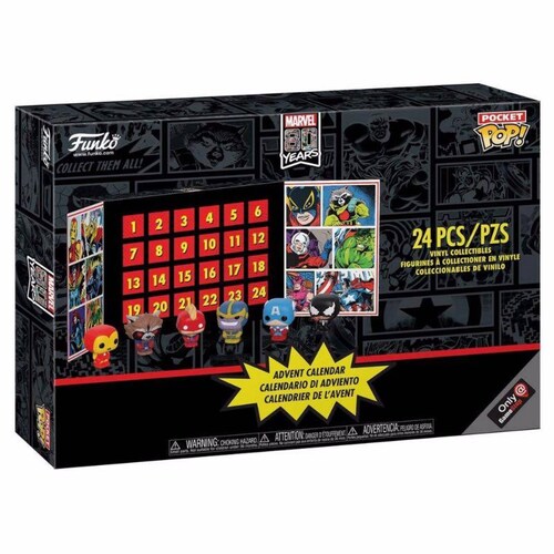 Calendario Adviento Funko Pop Marvel Exclusivo 