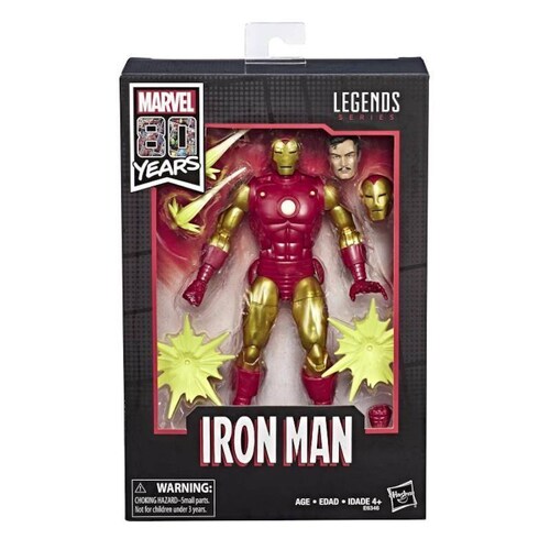 Iron Man Marvel Legends 80 Aniversario 