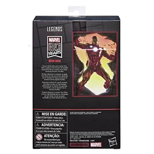 Iron Man Marvel Legends 80 Aniversario 
