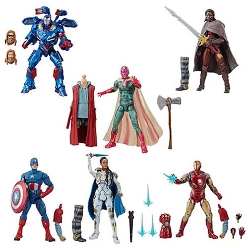 Avengers Marvel Legends Wave 5 Completa BAF Bro Thor 