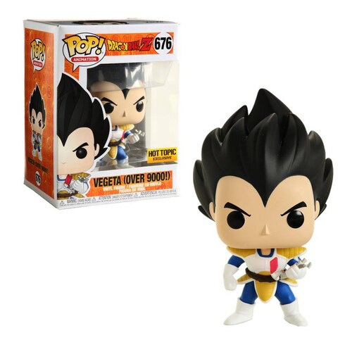 Vegeta Over 9000 Funko Pop Dragon Ball Exclusivo 