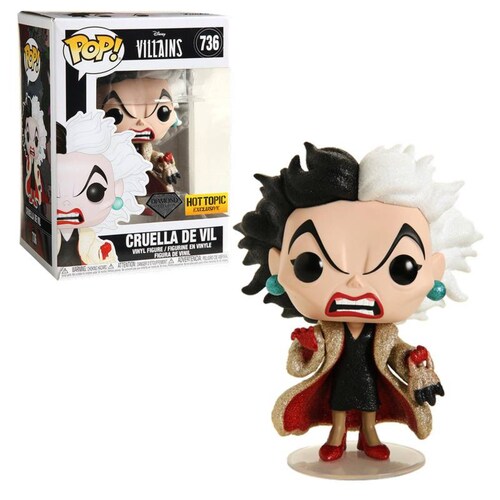 Cruella De Vil Funko Pop Disney Diamond Exclusivo 