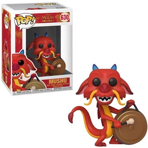 Mushu c/Gong Funko Pop Disney Mulan 