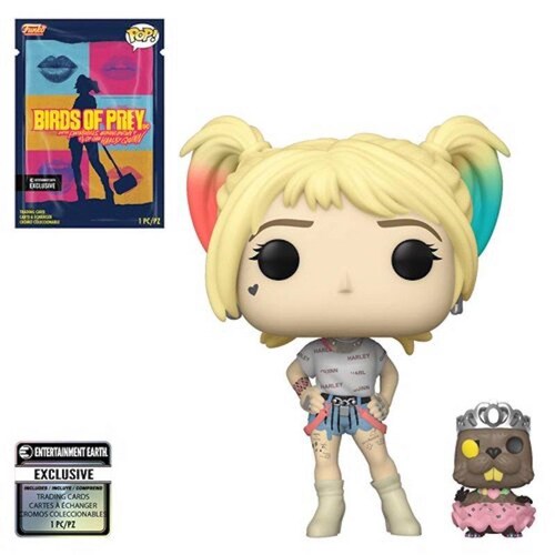 Harley Quinn c/Beaver Funko Pop Birds of Prey Exclusivo 