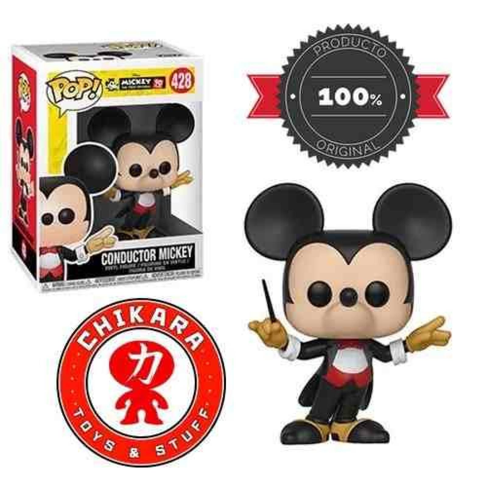 conductor mickey funko pop
