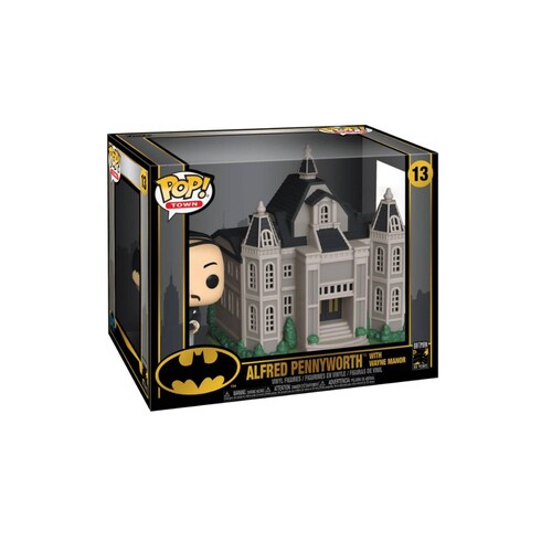 Alfred Pennyworth Mansion Wayne Funko Pop Town 