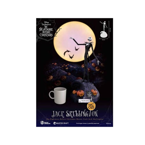 Jack Skellington MC-015 Nightmare Before Christmas Exclusivo 