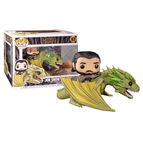 Jon Snow en Rhaegal Funko Pop Game of Thrones 