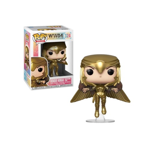 Gold Flying Metallic Funko Pop Wonder Woman 1984 