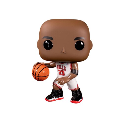Michael Jordan White Jersey 10" Funko Pop NBA Legends Exclusivo Special Edition 