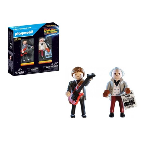 Playmobil Volver al futuro Doc y Marty Back to the Future 