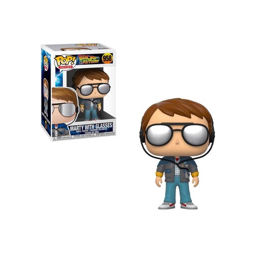 Marty Mcfly Glasses Funko Pop Volver al Futuro 