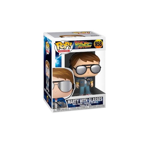Marty Mcfly Glasses Funko Pop Volver al Futuro 