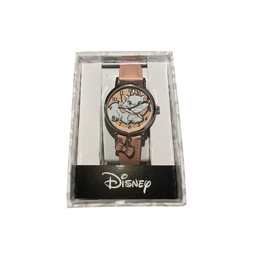 Reloj Rosa Metalico Disney Marie Aristogatos Accutime 