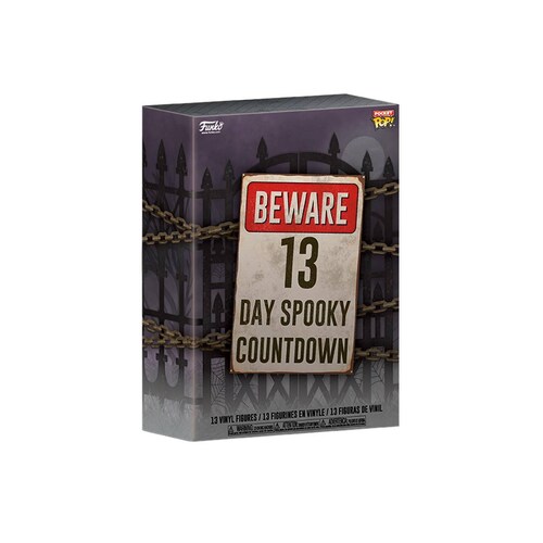 Spooky Countdown 13 Dias Halloween Funko Pop Calendario Adviento 