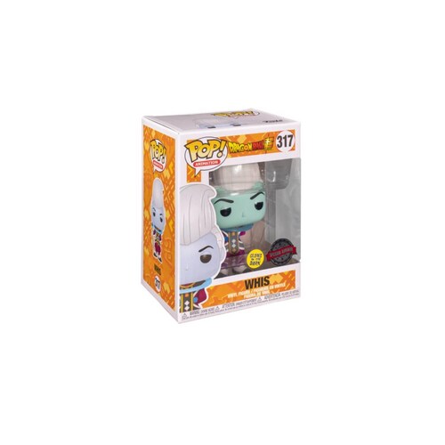 Whis Funko Pop Dragon Ball Super GITD Exclusivo Special Edition 