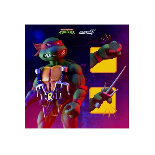 Raphael TMNT Super7 Ultimates Teenage Mutant Ninja Turtles 7-inch 