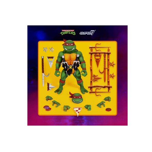 Raphael TMNT Super7 Ultimates Teenage Mutant Ninja Turtles 7-inch 
