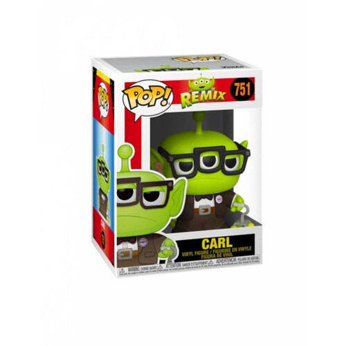 Alien as Carl Funko Pop Disney UP Pixar Remix 