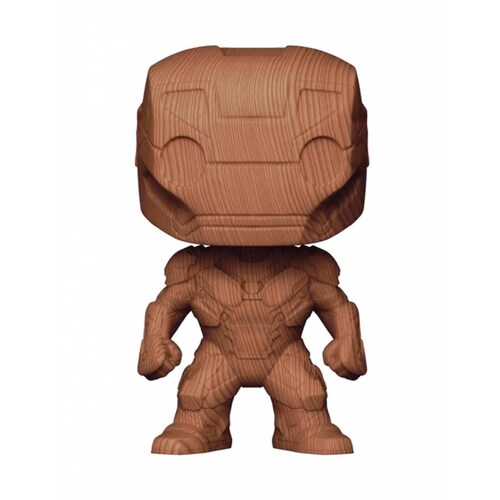 Iron Man Wood Deco Funko Pop Marvel Eclusivo EE 