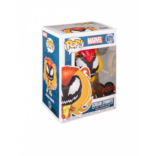 Scream Symbiote Funko Pop Spiderman Exclusivo Special Edition 