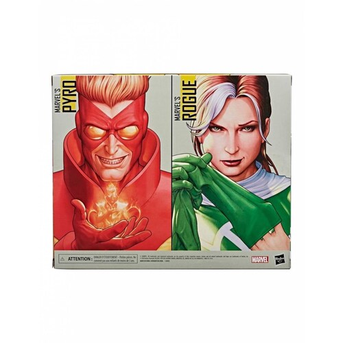 Rogue and Pyro 6-Inch X-Men Marvel Legends 