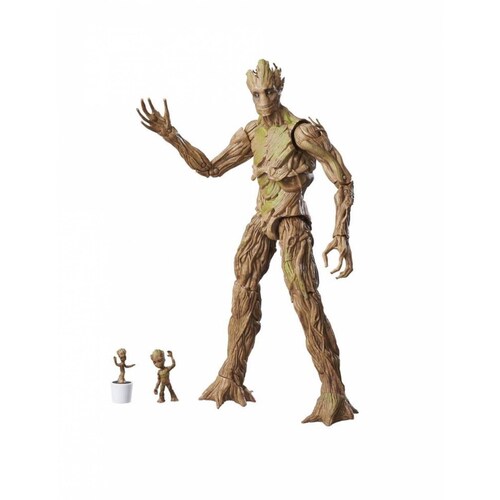 Groot evolution Marvel Legends Guardianes de la Galaxia Exclusivo 