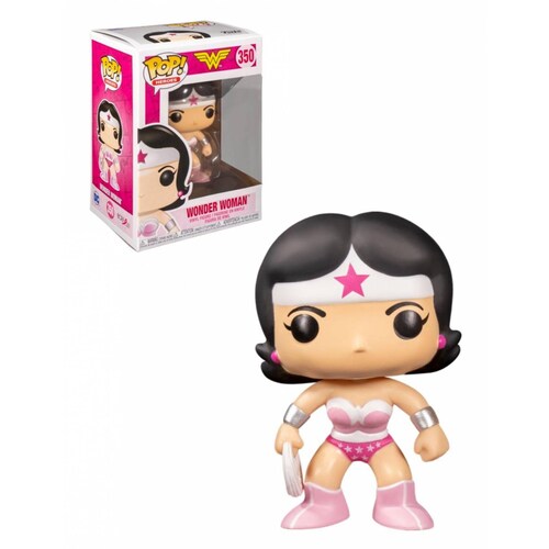 Wonder Woman Breast Cancer Awareness Funko Pop DC Comics 