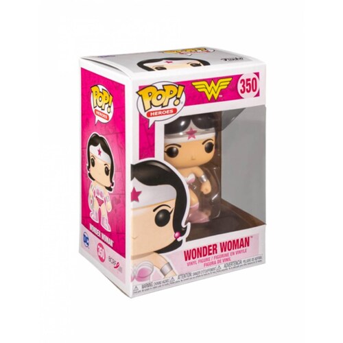 Wonder Woman Breast Cancer Awareness Funko Pop DC Comics 