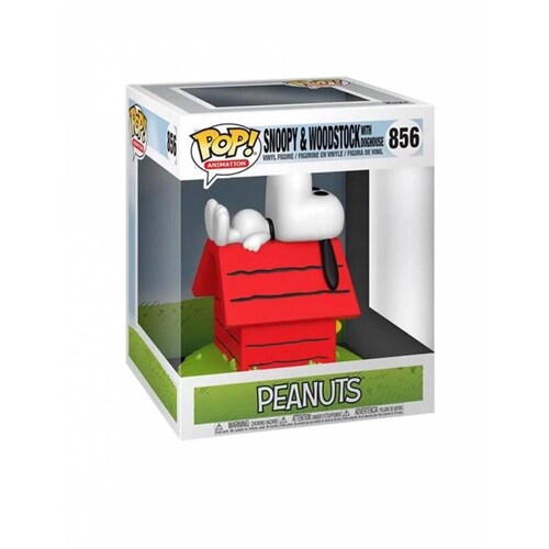 Snoopy on Doghouse Deluxe Funko Pop Peanuts 