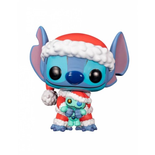 Santa Stitch con trapos Funko Pop Disney Lilo y Stitch Exclusivo Special Edition 