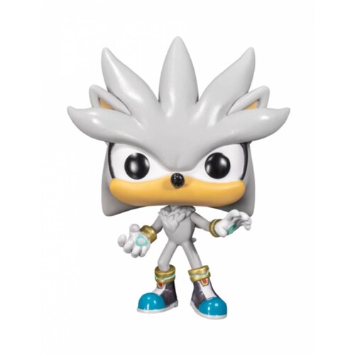 Silver Hedgehog Funko Pop Sonic 30 Aniversario 