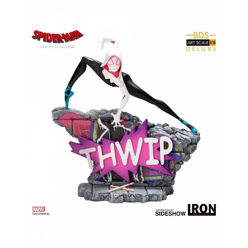 Gwen IRON Studios SpiderVerse Escala 1/10 