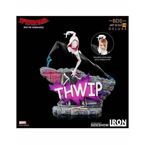 Gwen IRON Studios SpiderVerse Escala 1/10 