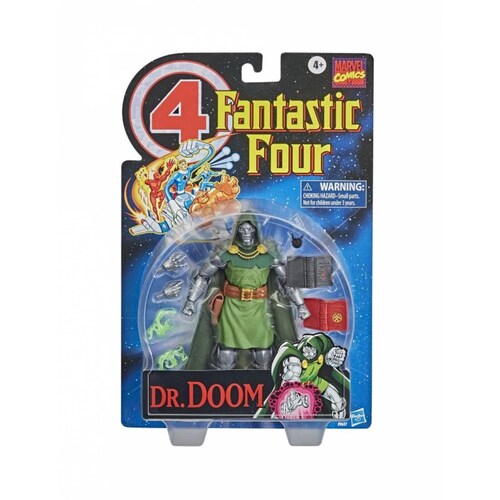Doctor Doom 6 pulgadas Marvel Legends Vintage Collection Fantastic Four 