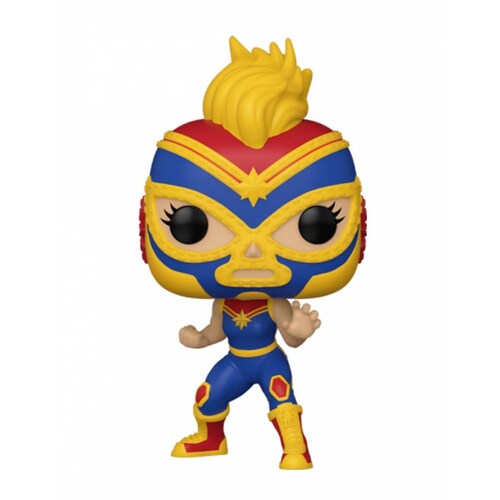 Capitana Marvel La Estrella Cosmica Funko Pop Marvel Luchadores 